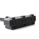 Pigtail-1 Male U to 3  Female U Block (NEMA 5-15P to NEMA5-15R)  - W05