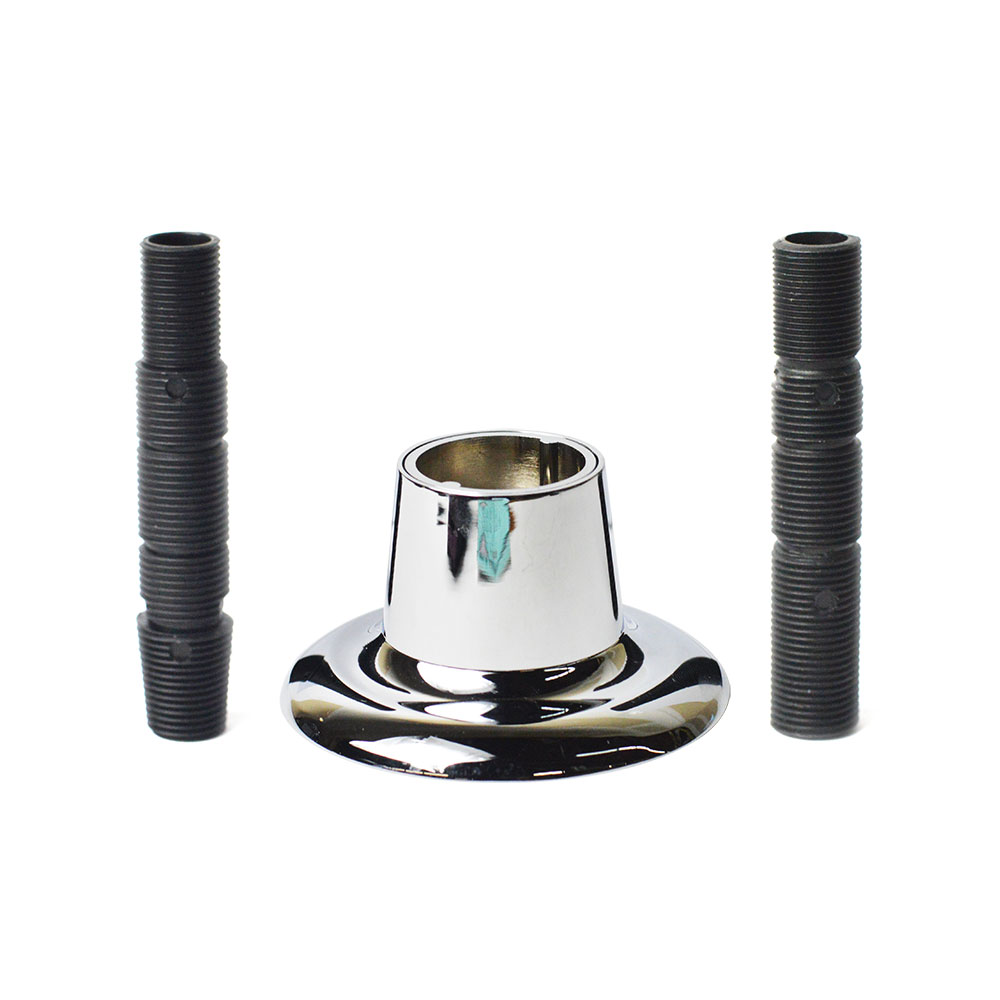 927-T Universal Adjustable Shower Flange and Nipple - Chrome - 10311 - W02