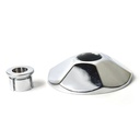 930-T 3/4" Shallow Lincoln Flange Includes Split Escutheon Nut - W03