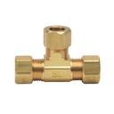 1067-T 64-C 3/8" Comp Lead-Free Brass  Tee - W02