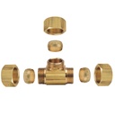 1069-T 64-C 5/8" Comp Lead-Free Brass  Tee - W03