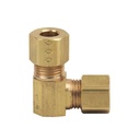 1070-T 65-C 1/4" Comp Lead-Free Brass  90 Elbow - W02