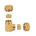 1073-T 65-C 5/8" Comp Lead-Free Brass  90 Elbow - W02