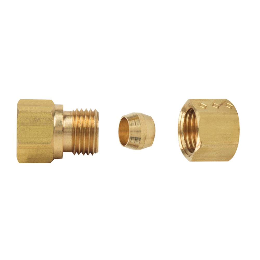 1074-T 66-C 1/4" Comp  x 1/8" FIP Lead-Free Brass  Adapter - W03