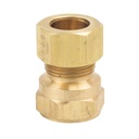 1084-T 66-C 5/8" Comp x 1/2" FIP Lead-Free Brass  Adapter - W02