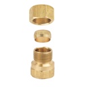 1084-T 66-C 5/8" Comp x 1/2" FIP Lead-Free Brass  Adapter - W03