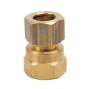 1085-T 66-C 1/2" Comp x 1/2" FIP Lead-Free Brass Adapter - W02