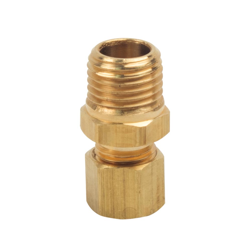 1088-T 68-C 1/4" Comp x 1/4" MIP Lead-Free Brass Adapter - W02