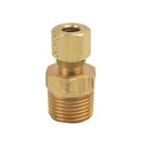 1089-T 68-C 1/4" Comp x 3/8" MIP Lead-Free Brass Adapter - W02