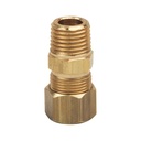 1090-T 68-C 3/8" Comp  x 1/4" MIP Lead-Free Brass Adapter - W02