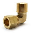 1103-T 69-C 1/2"  Comp x 1/2" MIP Lead-Free Brass  90 Elbow - W03