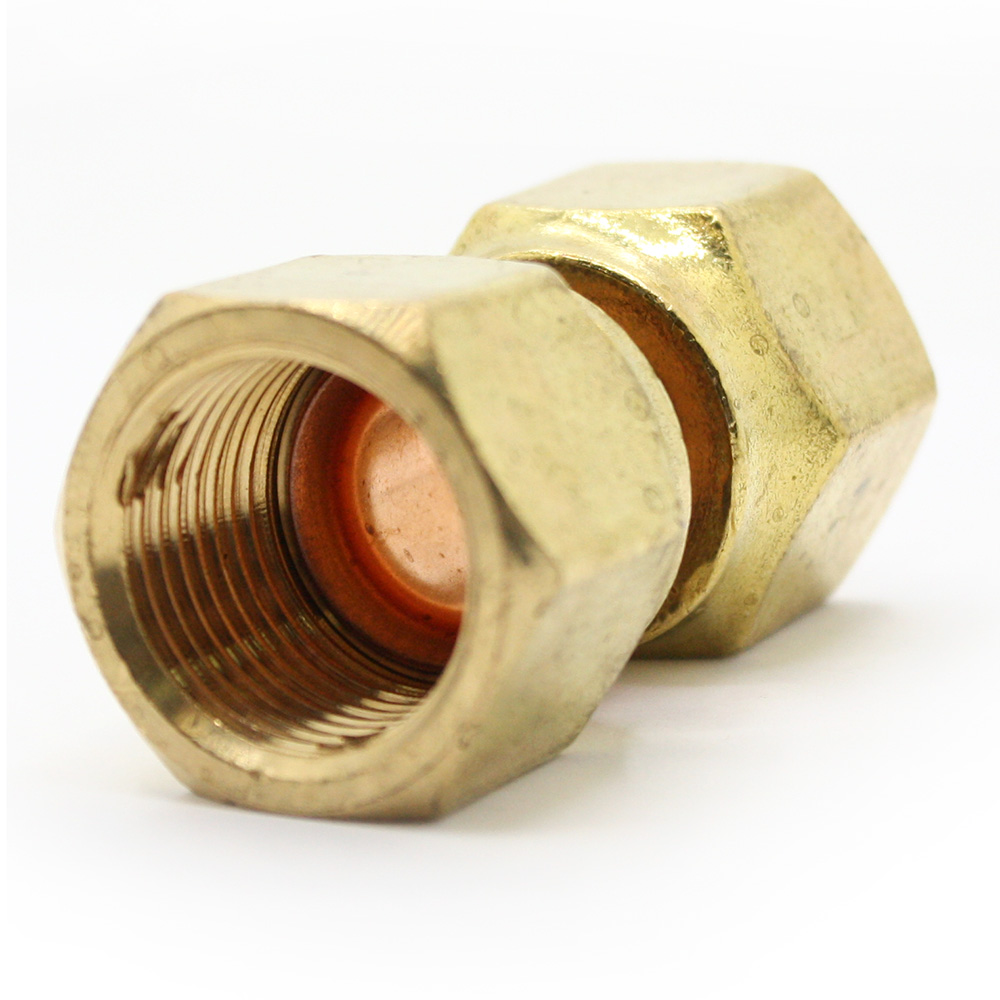 1170-T 70SV 5/8" x 5/8" Brass Female Flare Swivel - W03