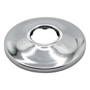 1214-T 10" S-Shape Shower Arm with Flange - Chrome - W04