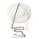 1254-T Toilet Repair Flapper for Eljer - White - W03