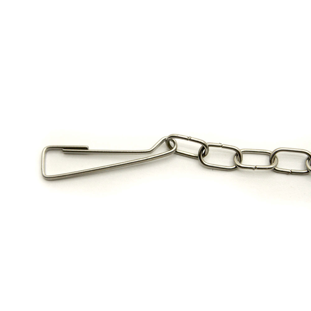 1255-T Universal Stainless Steel Replacement Chain for Toilet Repair Flappers - W02