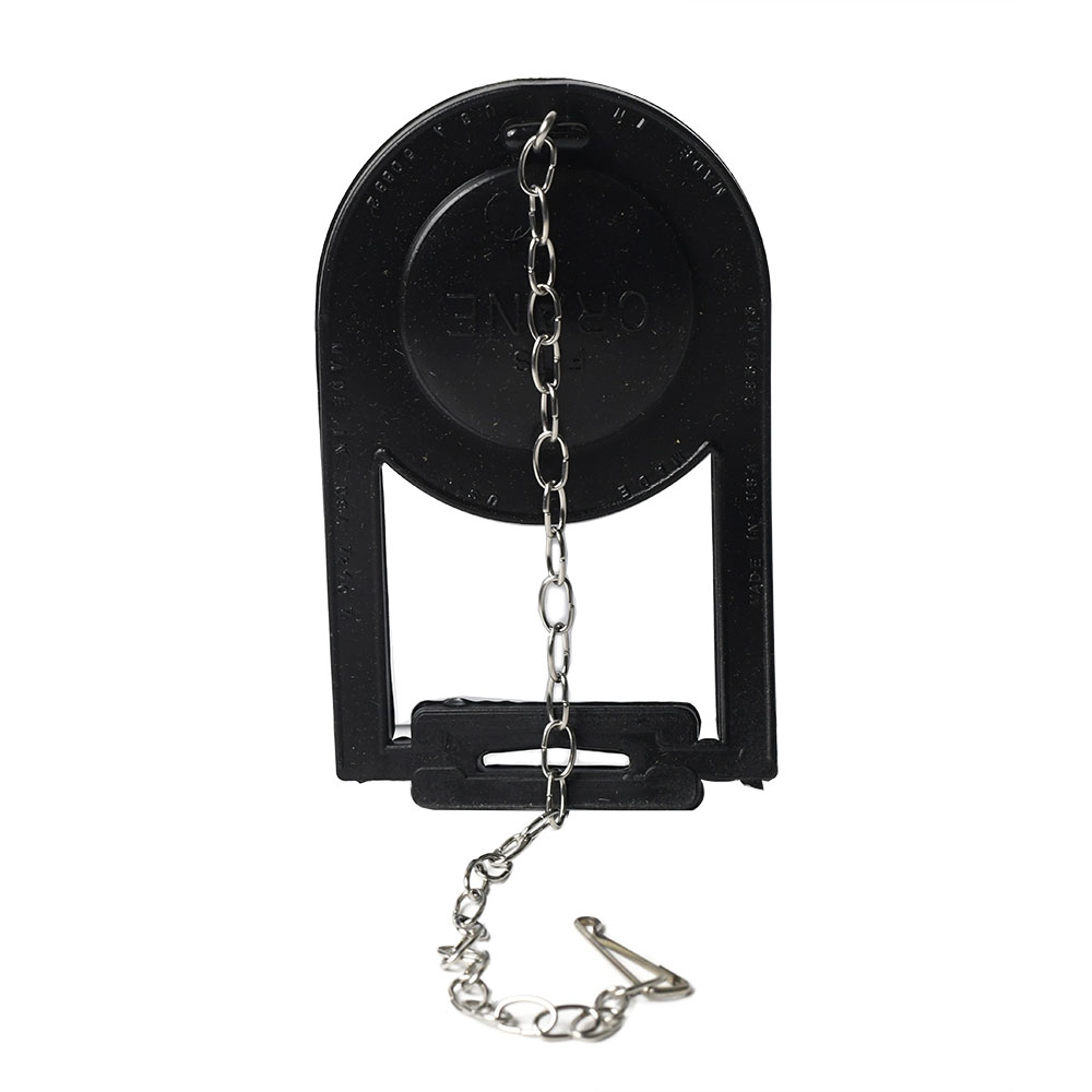 1258-T Crane Toilet Repair Flapper - Black - W04