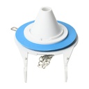1270-T Kohler Certain Seal 400 Toilet Repair Flapper - White Hard Plastic - W03
