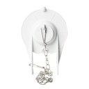 1270-T Kohler Certain Seal 400 Toilet Repair Flapper - White Hard Plastic - W04
