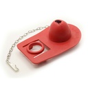 1273-T Universal Korky Style Toilet Repair Flapper - Red - W02