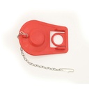 1273-T Universal Korky Style Toilet Repair Flapper - Red - W04