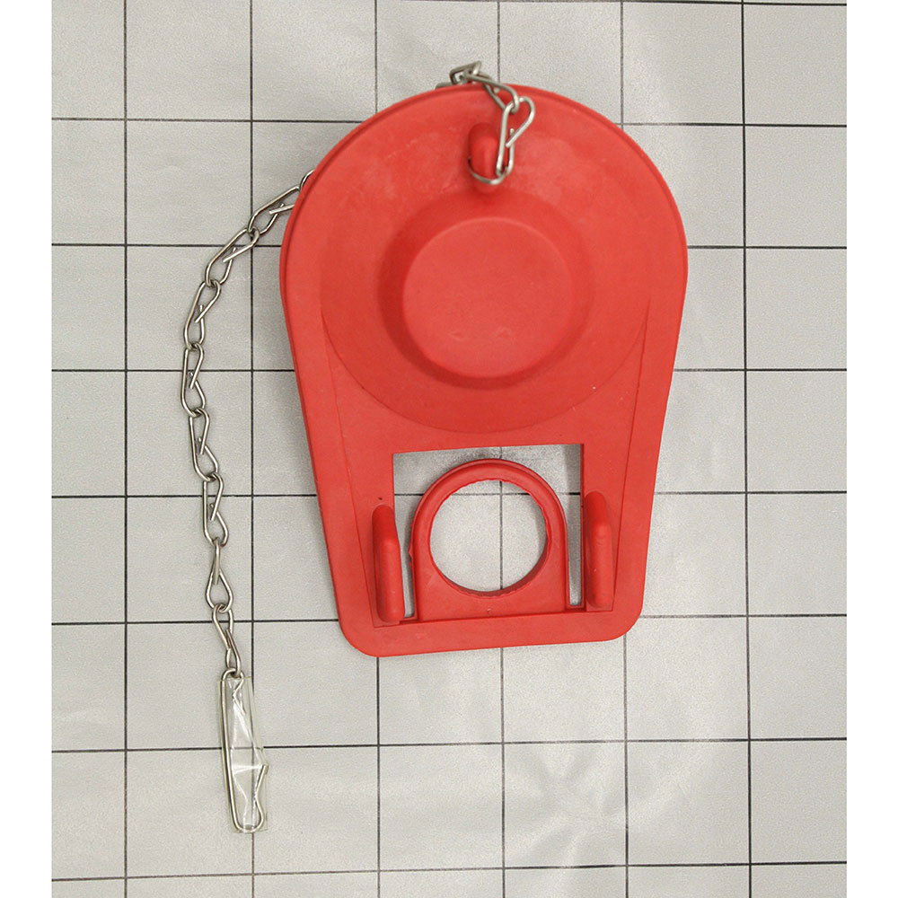 1273-T Universal Korky Style Toilet Repair Flapper - Red - W05