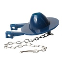 1275-T Kohler Wentworth Toilet Repair Flapper - Blue - W04