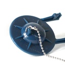1278-T Kohler Toilet Repair Flapper #GP85160 (Small Bulb) - Blue - W04