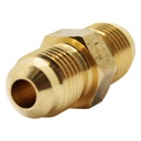 1308-T 42-F 5/16" Brass Flare Coupling
 - W04