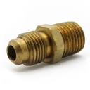 1316-T 48-F 5/16" x 1/4" Brass Flare MIP Adapter
 - W02