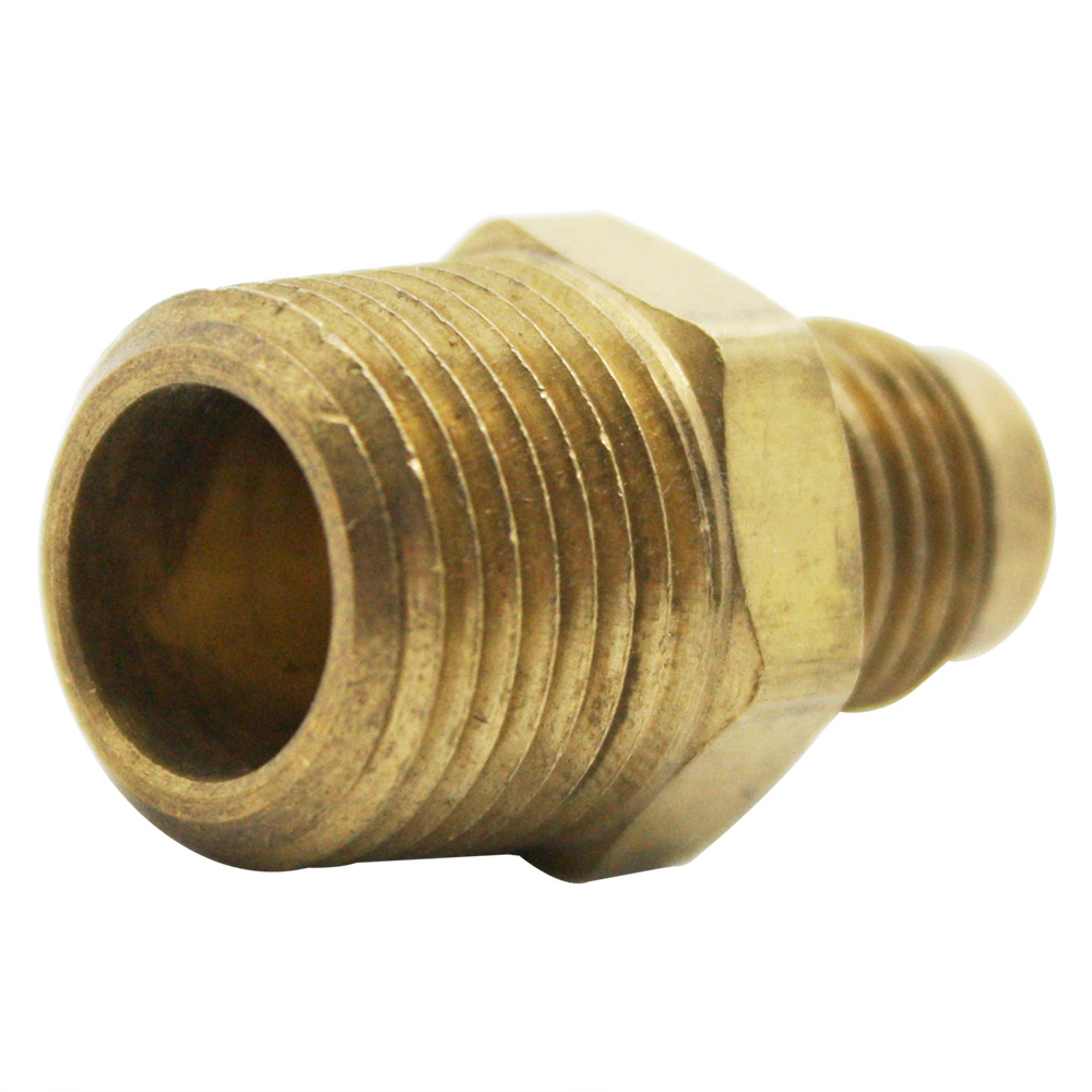 1317-T 48-F 5/16" x 3/8" Brass Flare MIP Adapter
 - W03