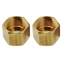 1345-T 61-C 5/16" Lead-Free Brass Compression Nut 2/Pack - W03
