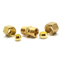 1348-T 62R 5/16" x 1/4" Lead-Free Brass Compression Coupling - W04