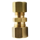 1348-T 62R 5/16" x 1/4" Lead-Free Brass Compression Coupling - W05