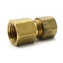 1351-T 66 5/16" x 1/4" Lead-Free Brass Compression FIP Adapter - W02