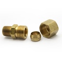 1359-T 68 5/16" x 1/8" Lead-Free Brass Compression x MIP Adapter - W03