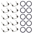 Spring SP 877-761  (10pcs) ORing SP 876-174 (10pcs) Kit for Hitachi NV45AB