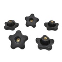 5 Star Thru Knob 1/4 x 20  (5/pk)