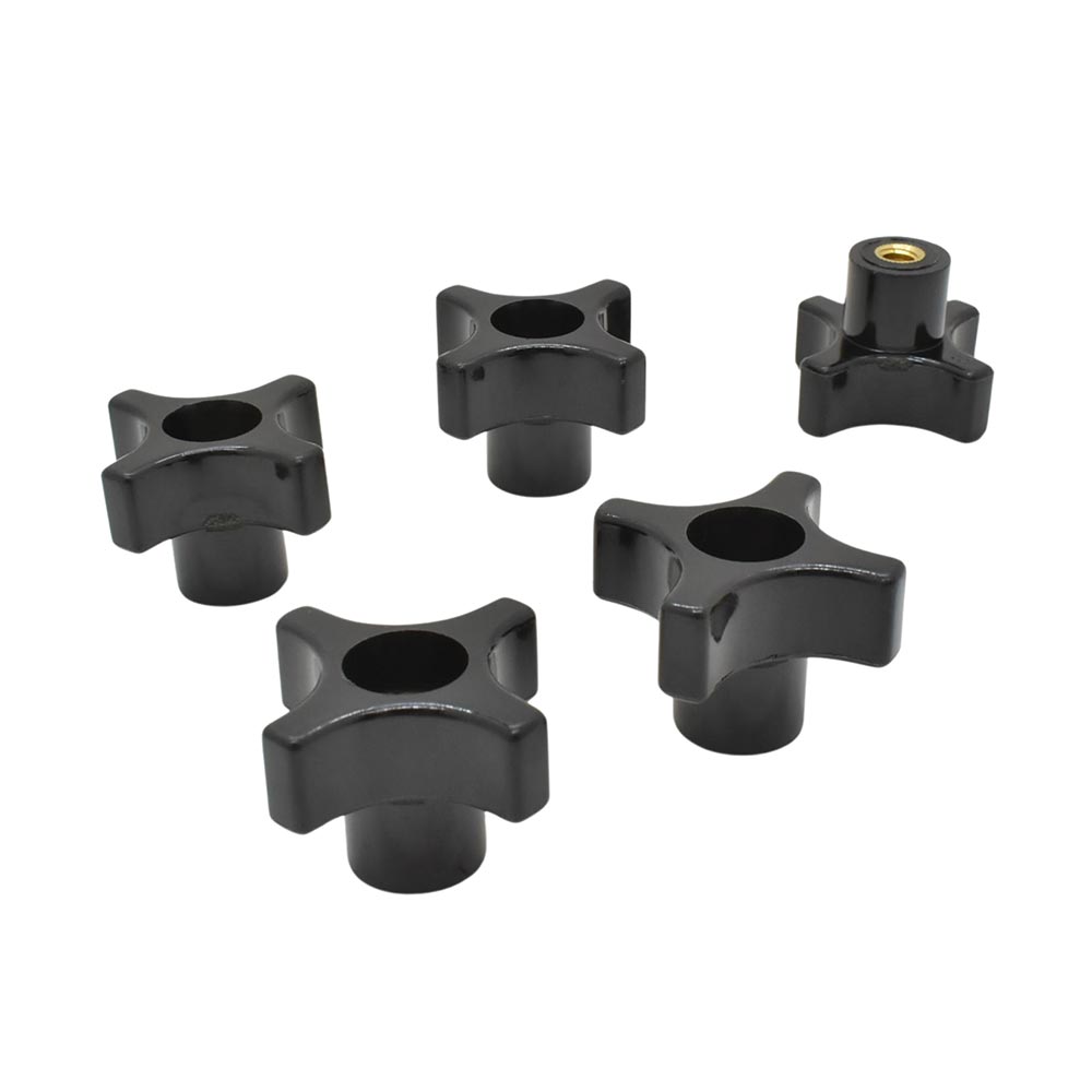 4 Point Knob 1/4-20  (5/pk)