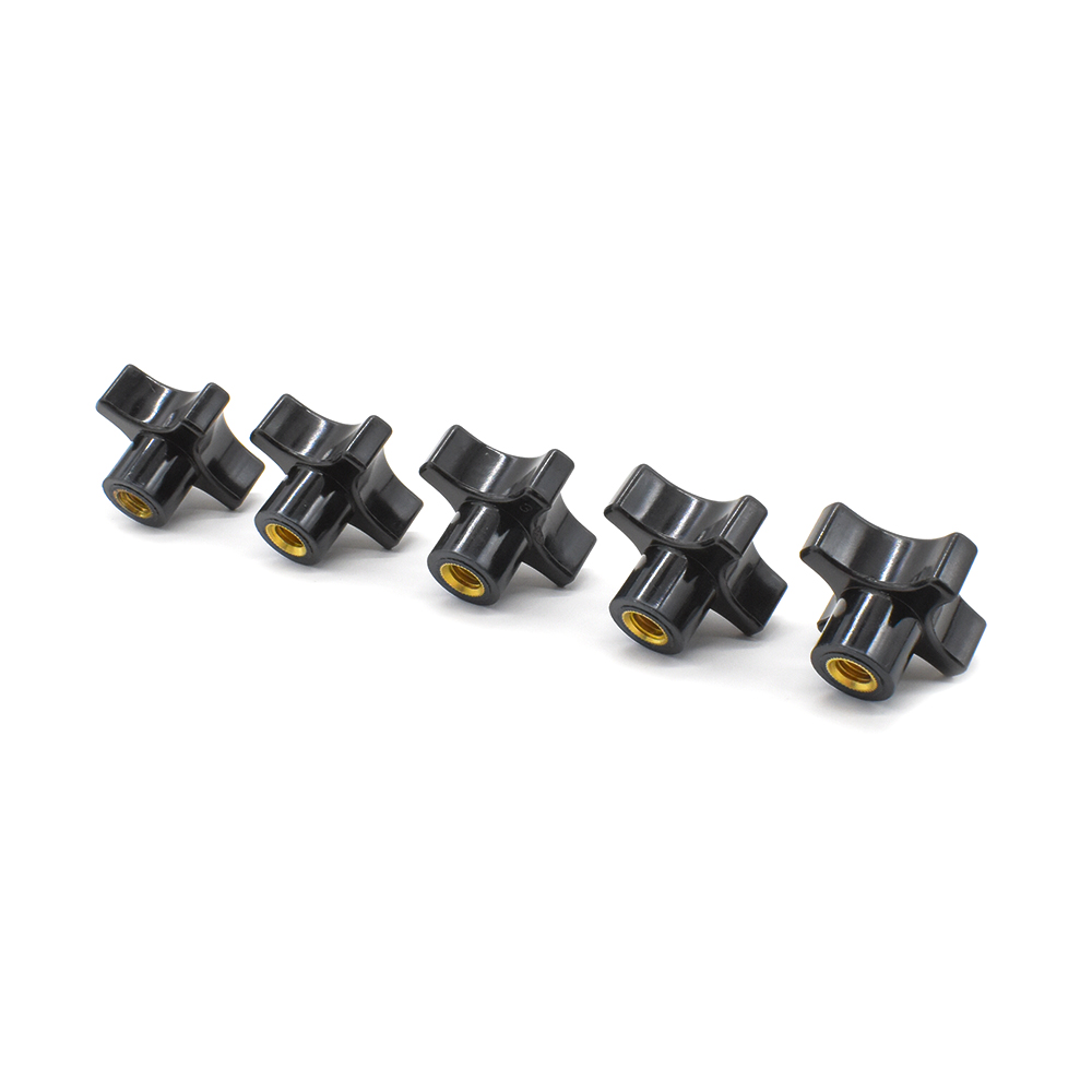 4 Point Knob 5/16-18  (5/pk)