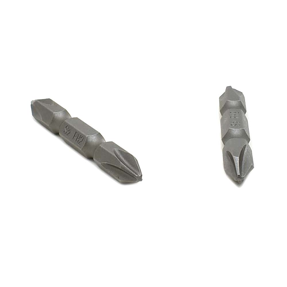 25 Display Pack - 2# Phillips Double End Screwdriver Bits - 2" Long