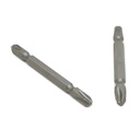 25 Bulk - 3# Phillips Double End Screwdriver Bits - 3" Long