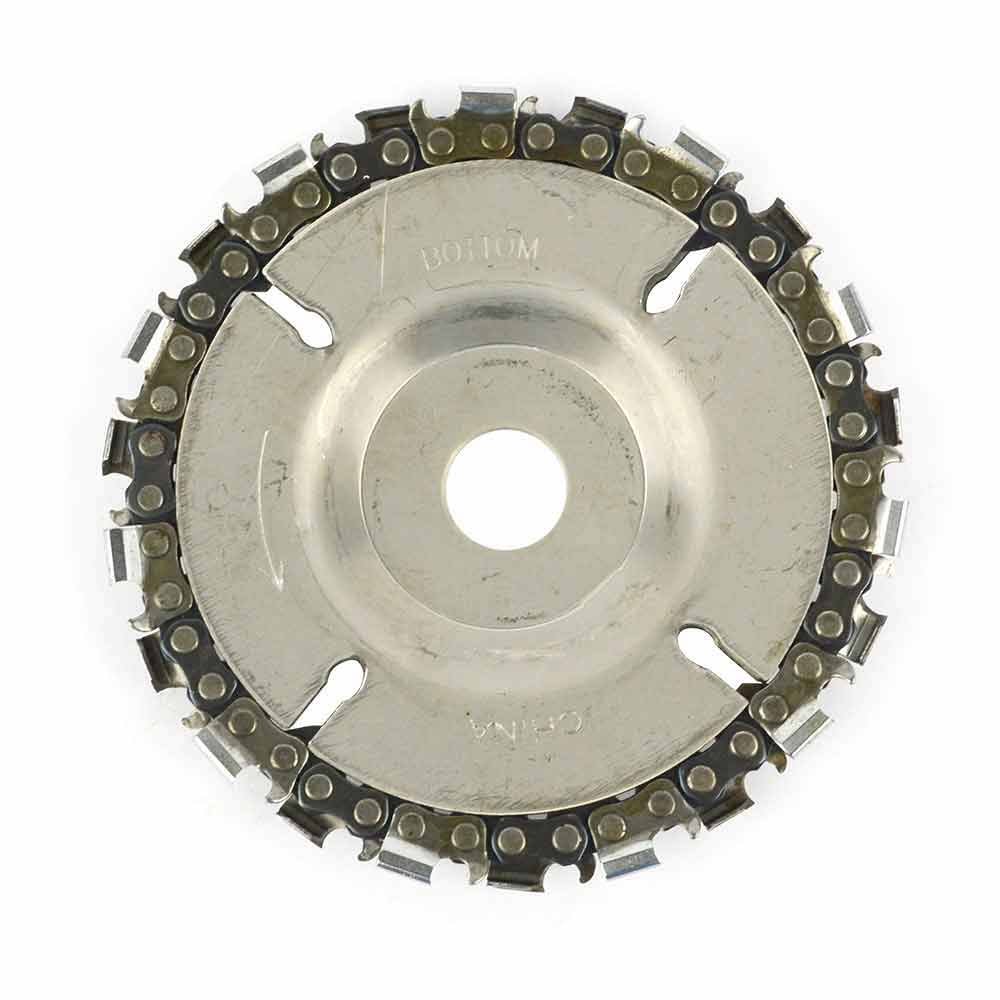 22 Tooth 4" Fine Cut Grinder Disc and Chain - 5/8" Arbor