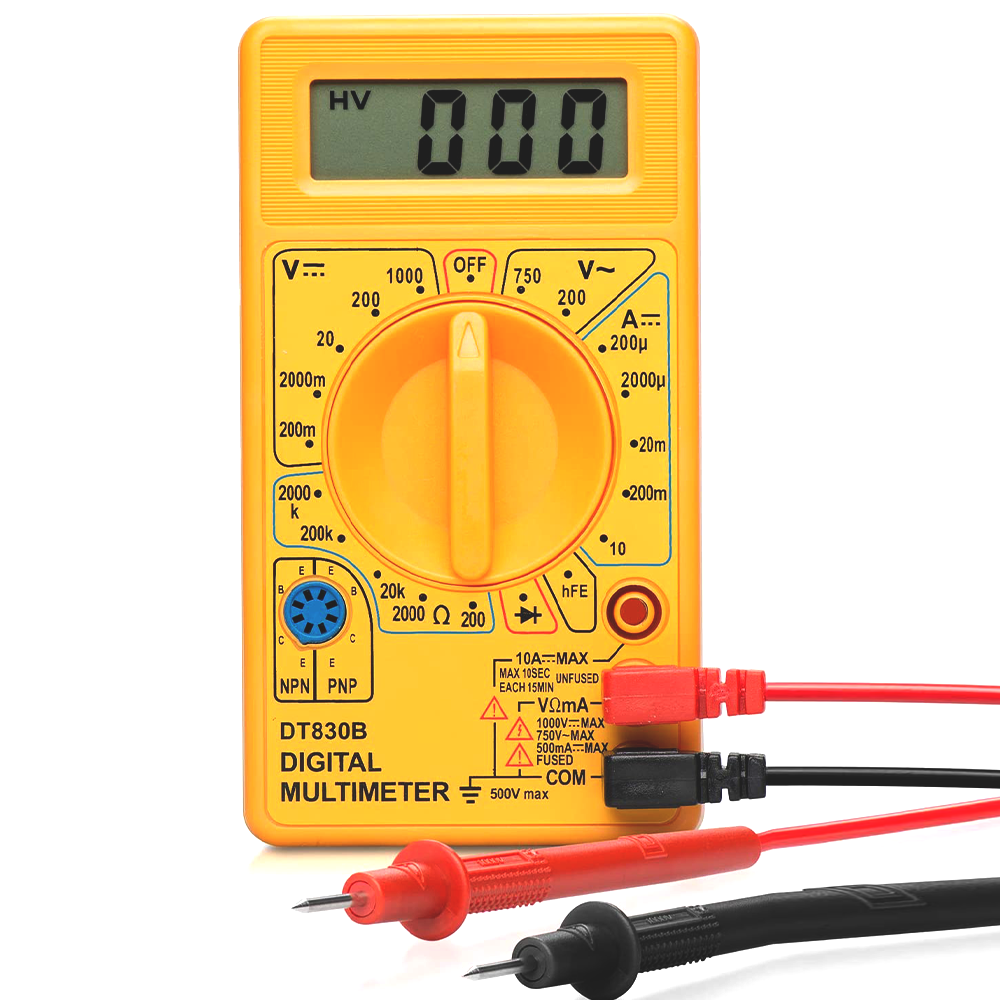 Multimeter | AC/DC Volt Test | Volt/OHM Meter (VOM)