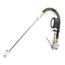 Tire Inflator TF7000 with Straight-in Dual foot 11" Truck Chuck T08L Steel Braided Whip