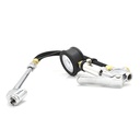Tire Inflator TF7000 with Dual Foot 6" Truck chuck T37 Steel Braided Whip