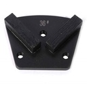 Trapezoidal 36 grit diamond block