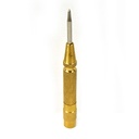 Automatic Center Punch with 5" Long Brass Handle 
