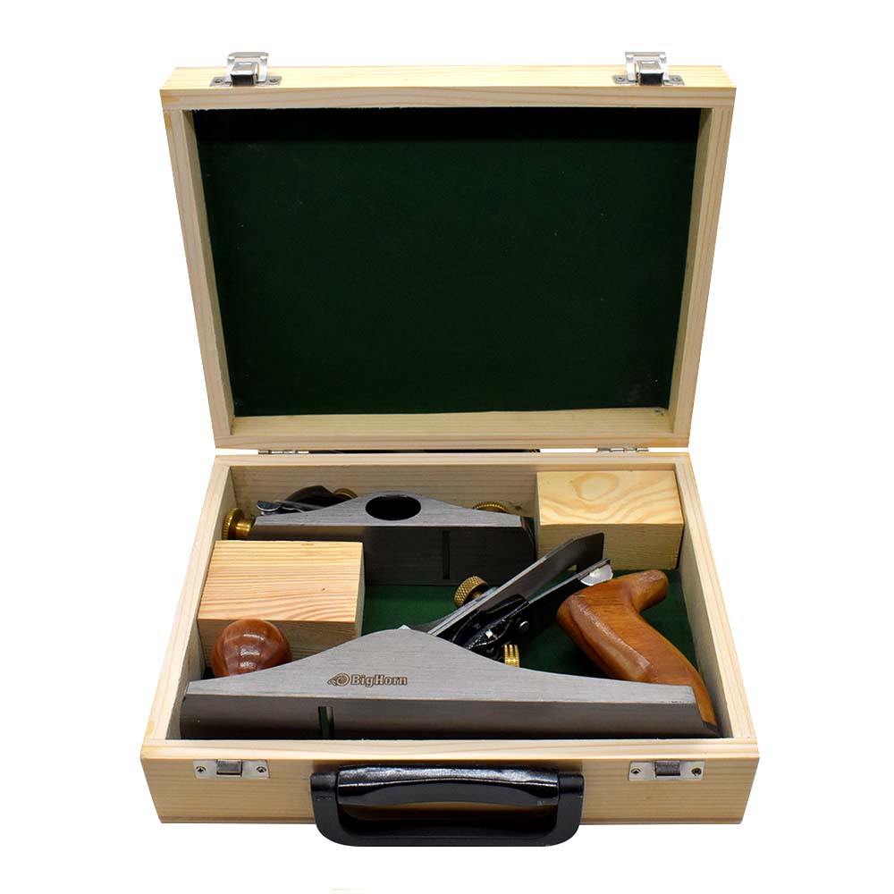 Professional 2 Pieces Woodworking Kit  (Wooden Box)