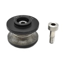 Full Bullnose Diamond Router Bit 3/4" Diameter M10 Arbor