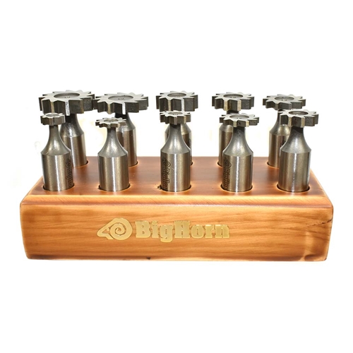 10 pc. HSS Woodruff Key Cutter Set 
